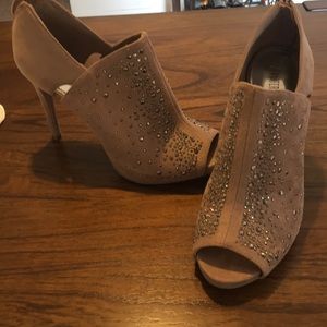 Jennifer Lopez Peep Toe Booties